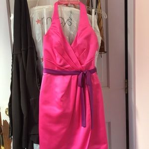 Alfred Angelo Pink cocktail dress